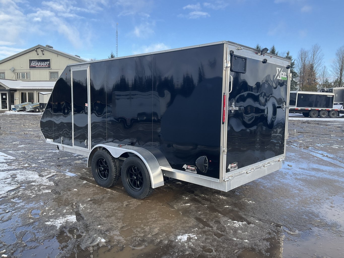 2026 XCel Trailers 7x16 HD Aluminum Enclosed Snowmobile Trailer