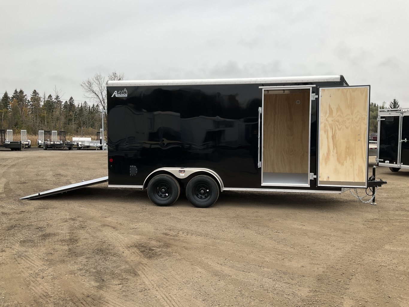 2026 Car Mate Trailers 7x16 Plus V Nose HD Avalanche Cargo Trailer