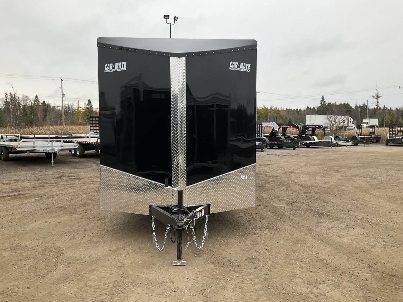 2026 Car Mate Trailers 7x16 Plus V Nose HD Avalanche Cargo Trailer