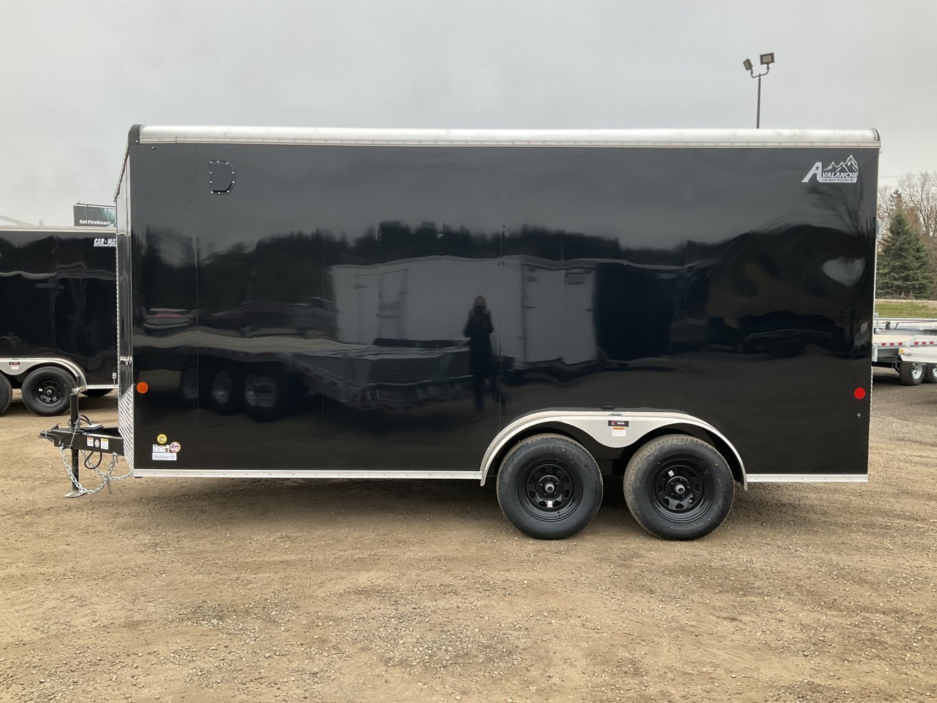 2026 Car Mate Trailers 7x16 Plus V Nose HD Avalanche Cargo Trailer