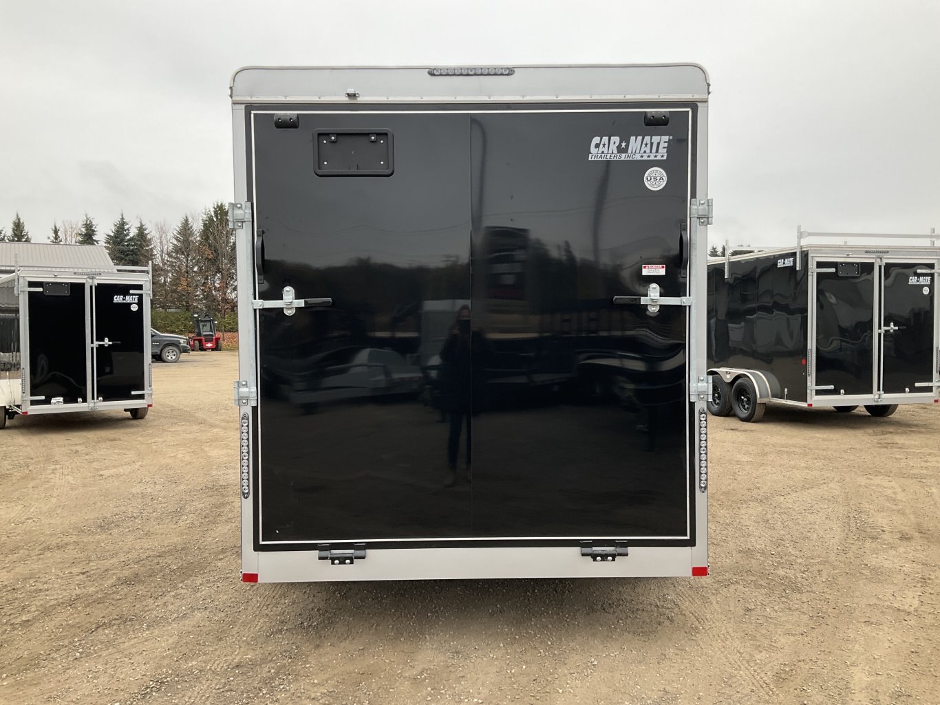 2026 Car Mate Trailers 7x16 Plus V Nose HD Avalanche Cargo Trailer