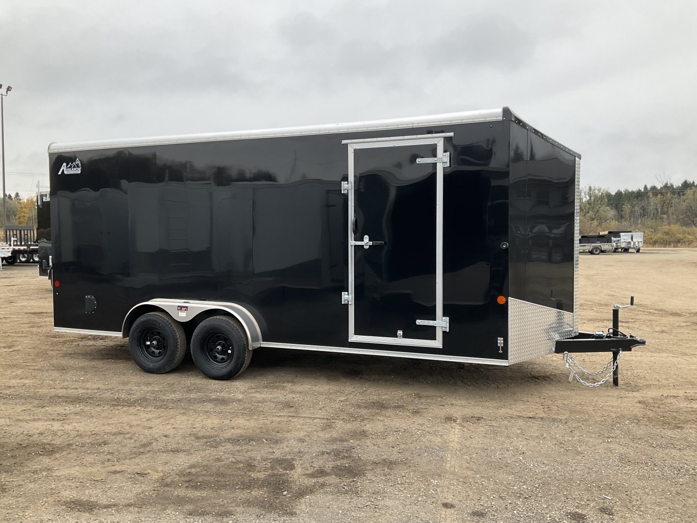 2026 Car Mate Trailers 7x18 Plus V Nose Avalanche HD Cargo Trailer