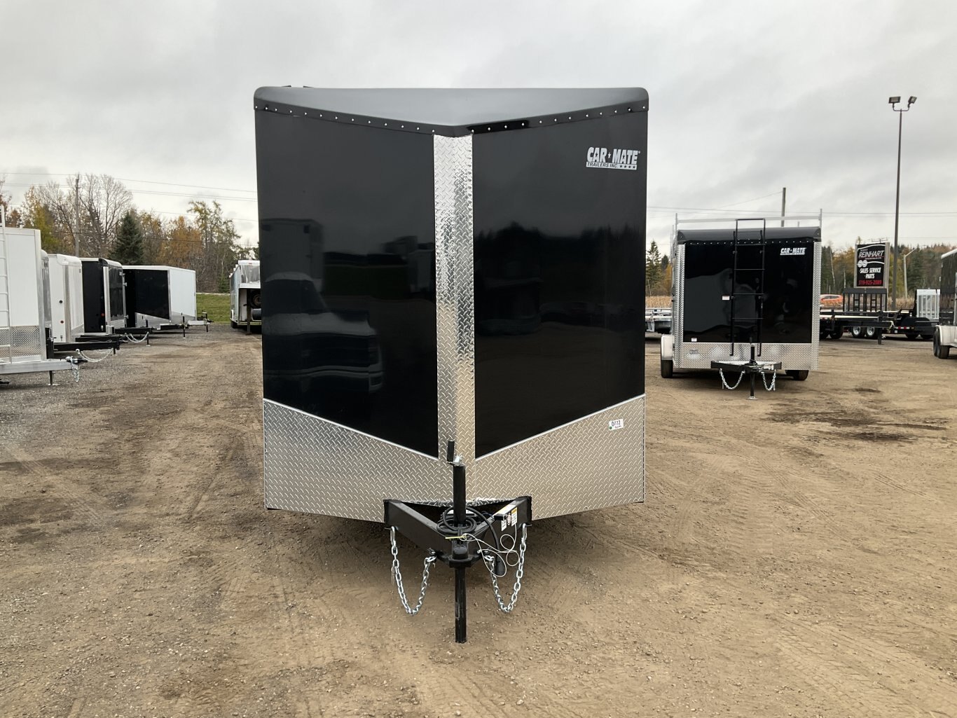 2026 Car Mate Trailers 7x18 Plus V Nose Avalanche HD Cargo Trailer