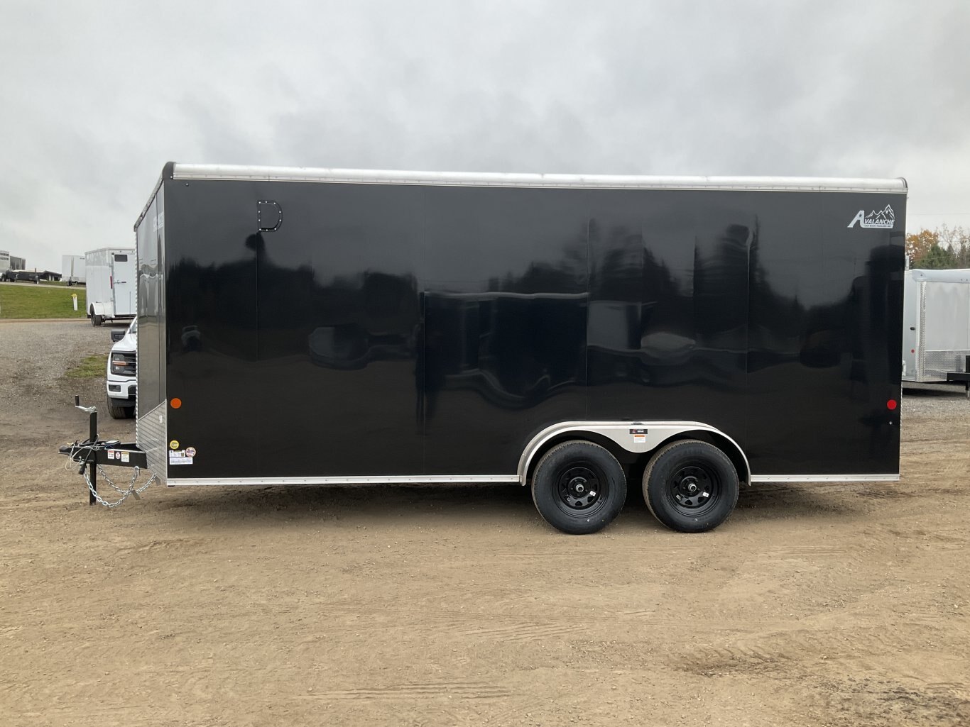 2026 Car Mate Trailers 7x18 Plus V Nose Avalanche HD Cargo Trailer
