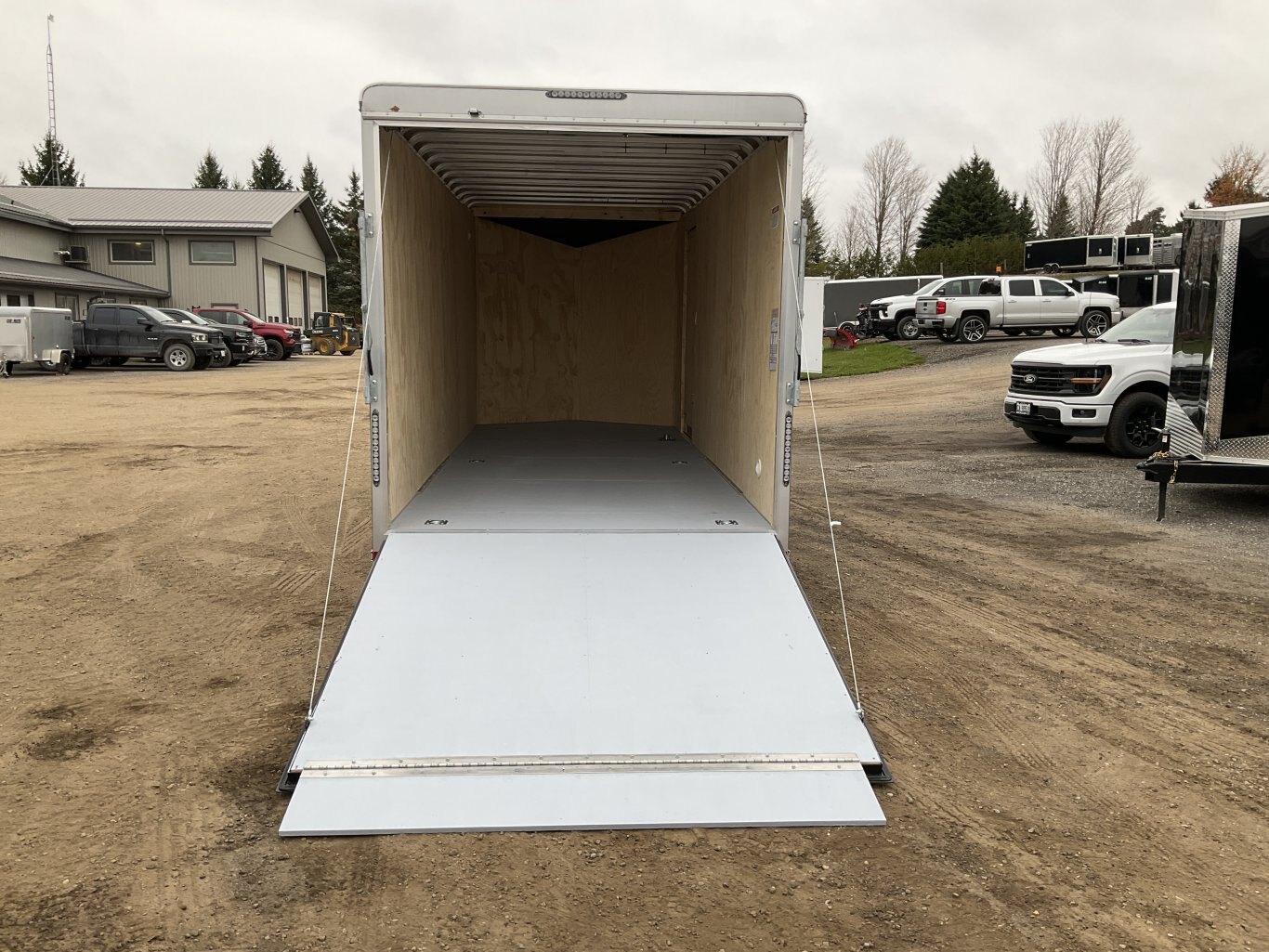 2026 Car Mate Trailers 7x18 Plus V Nose Avalanche HD Cargo Trailer