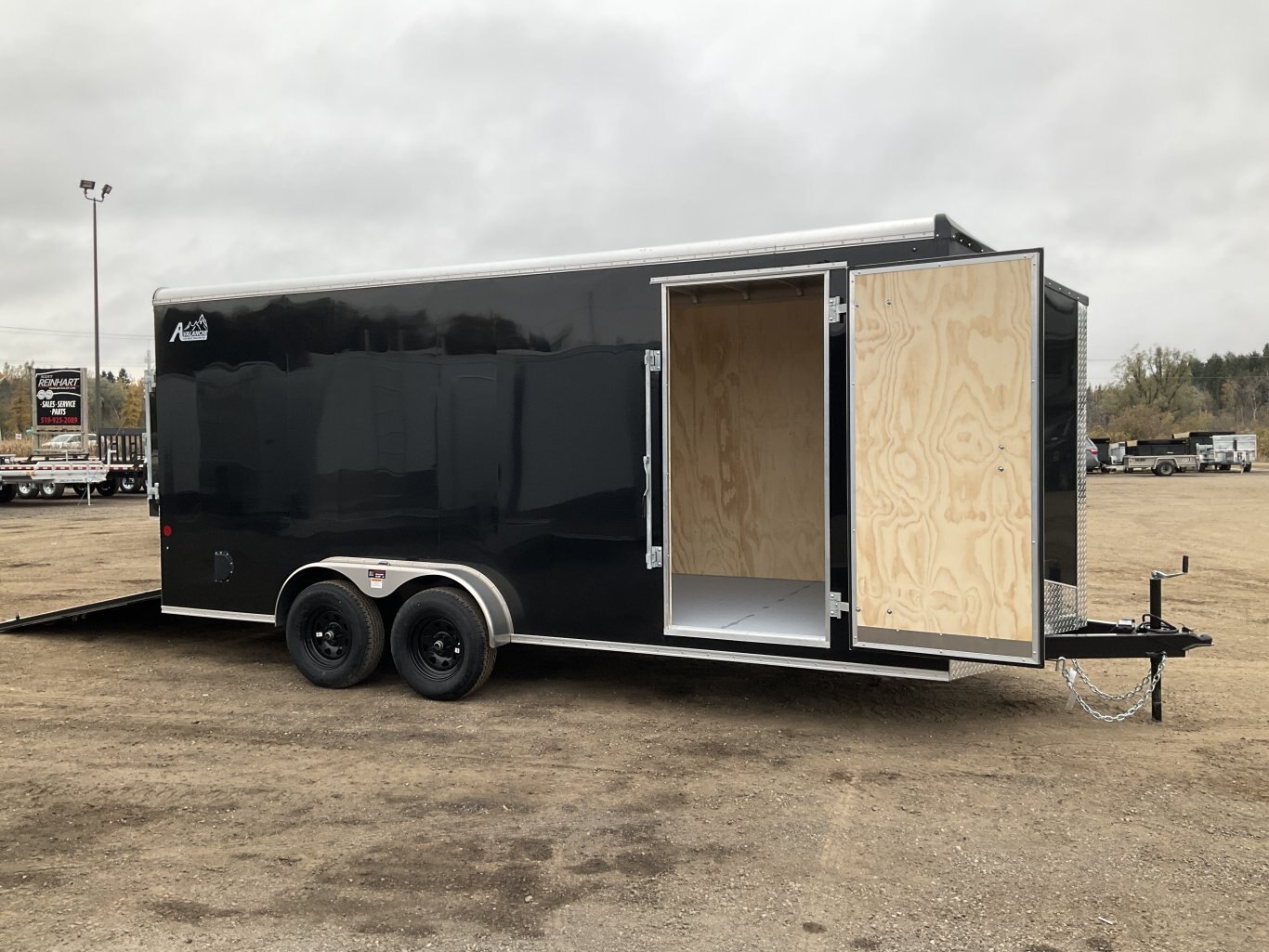 2026 Car Mate Trailers 7x18 Plus V Nose Avalanche HD Cargo Trailer