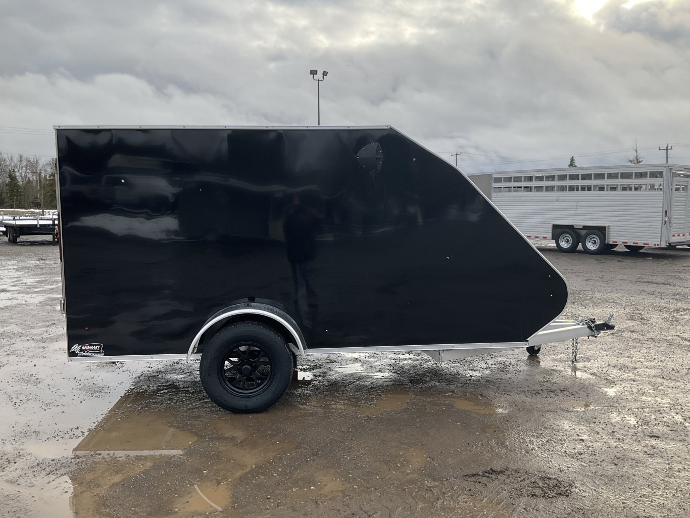 2026 XCel Trailers 5x12 Hybrid Aluminum Enclosed Snowmobile Trailer