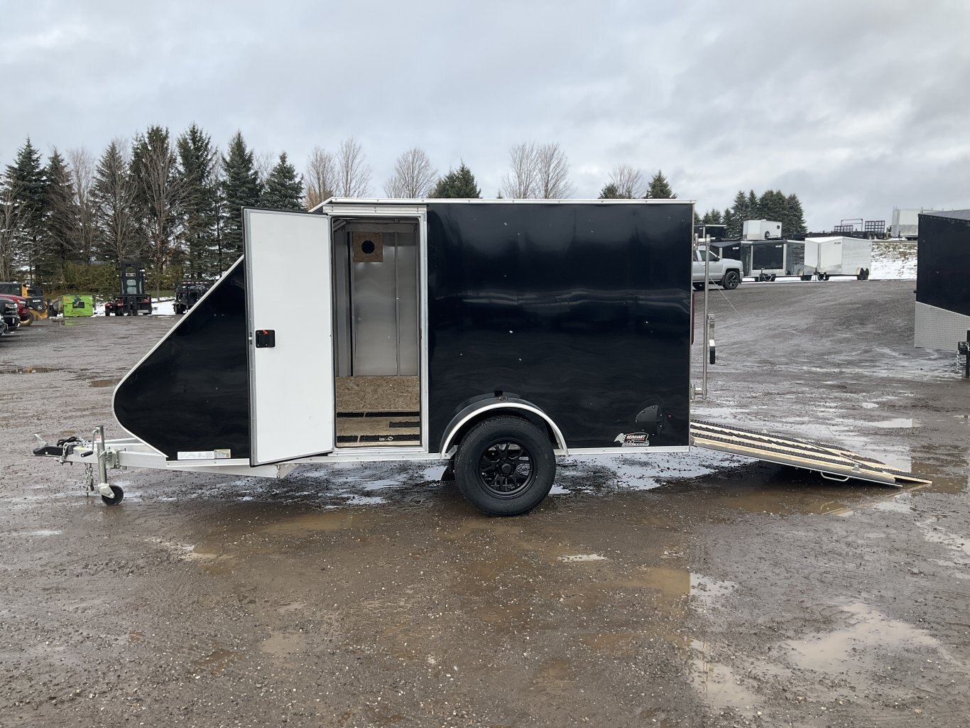 2026 XCel Trailers 5x12 Hybrid Aluminum Enclosed Snowmobile Trailer