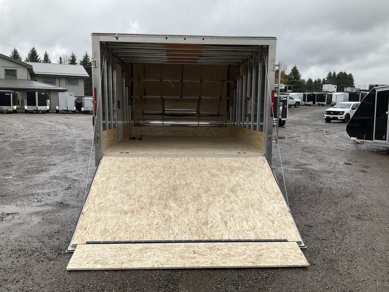 2026 XCel Trailers 12x101 Aluminum Deckover Enclosed Snowmobile Trailer