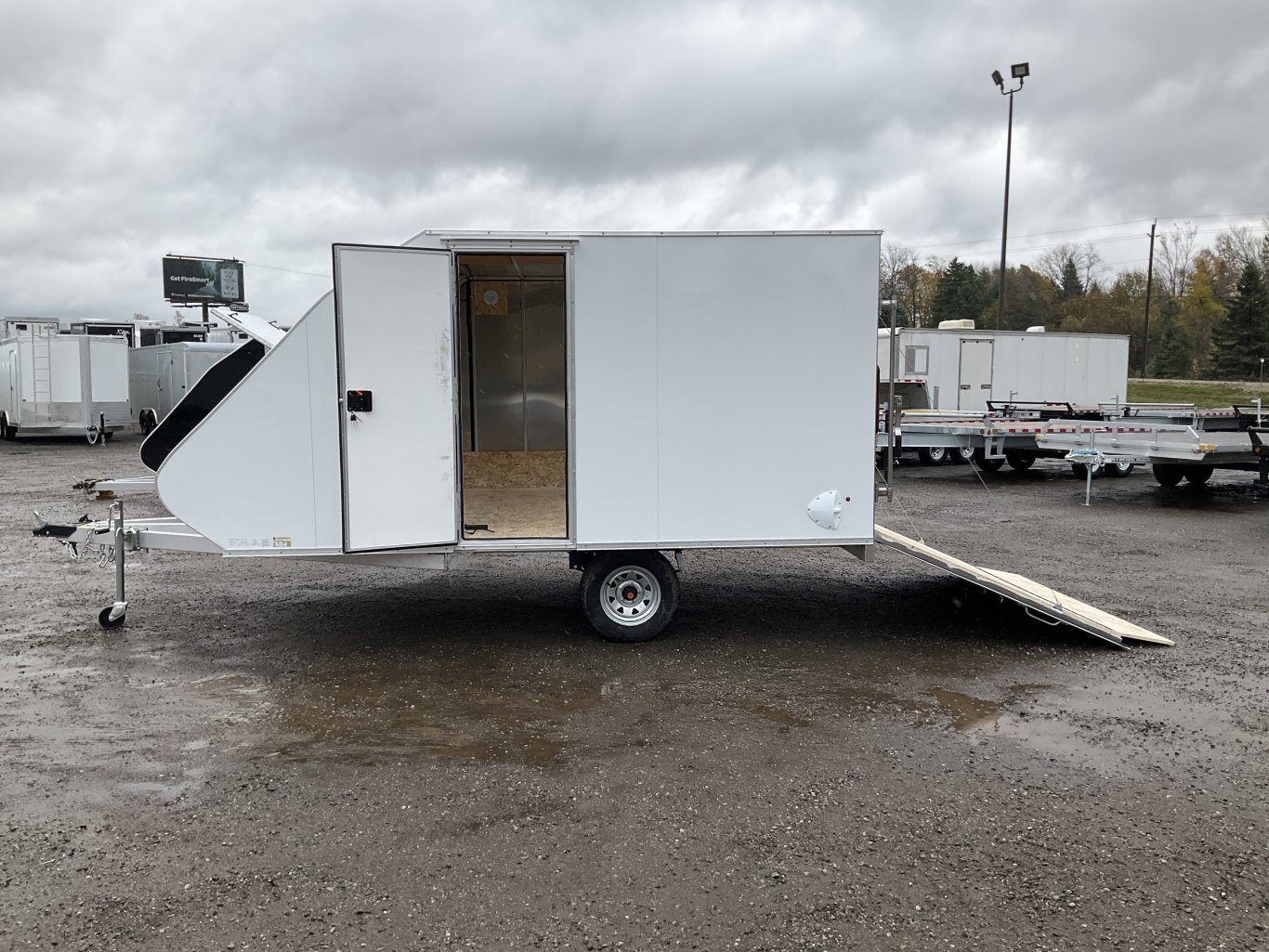 2026 XCel Trailers 12x101 Aluminum Deckover Enclosed Snowmobile Trailer