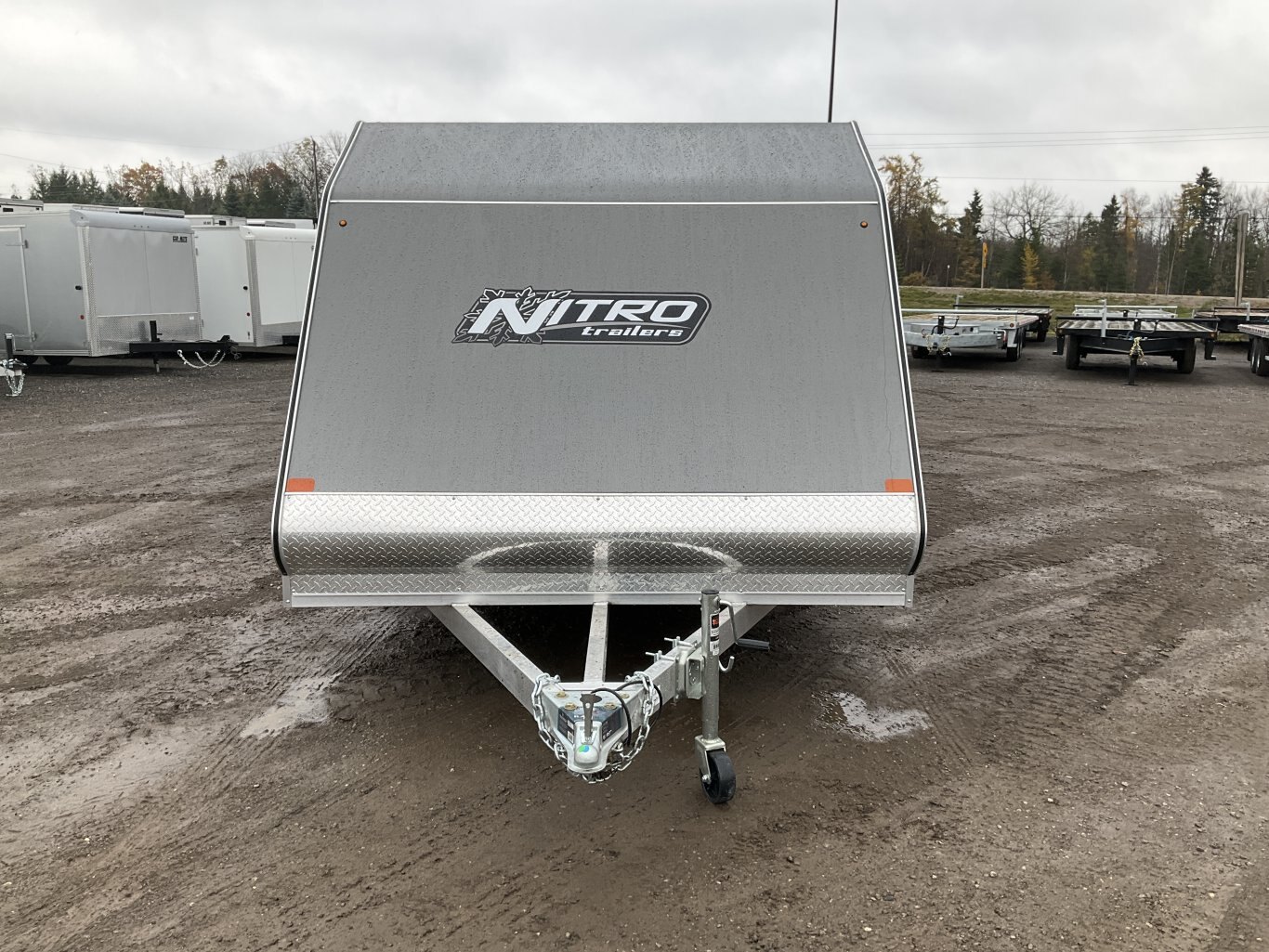 2026 Nitro 7x16 Aluminum Snowmobile Trailer