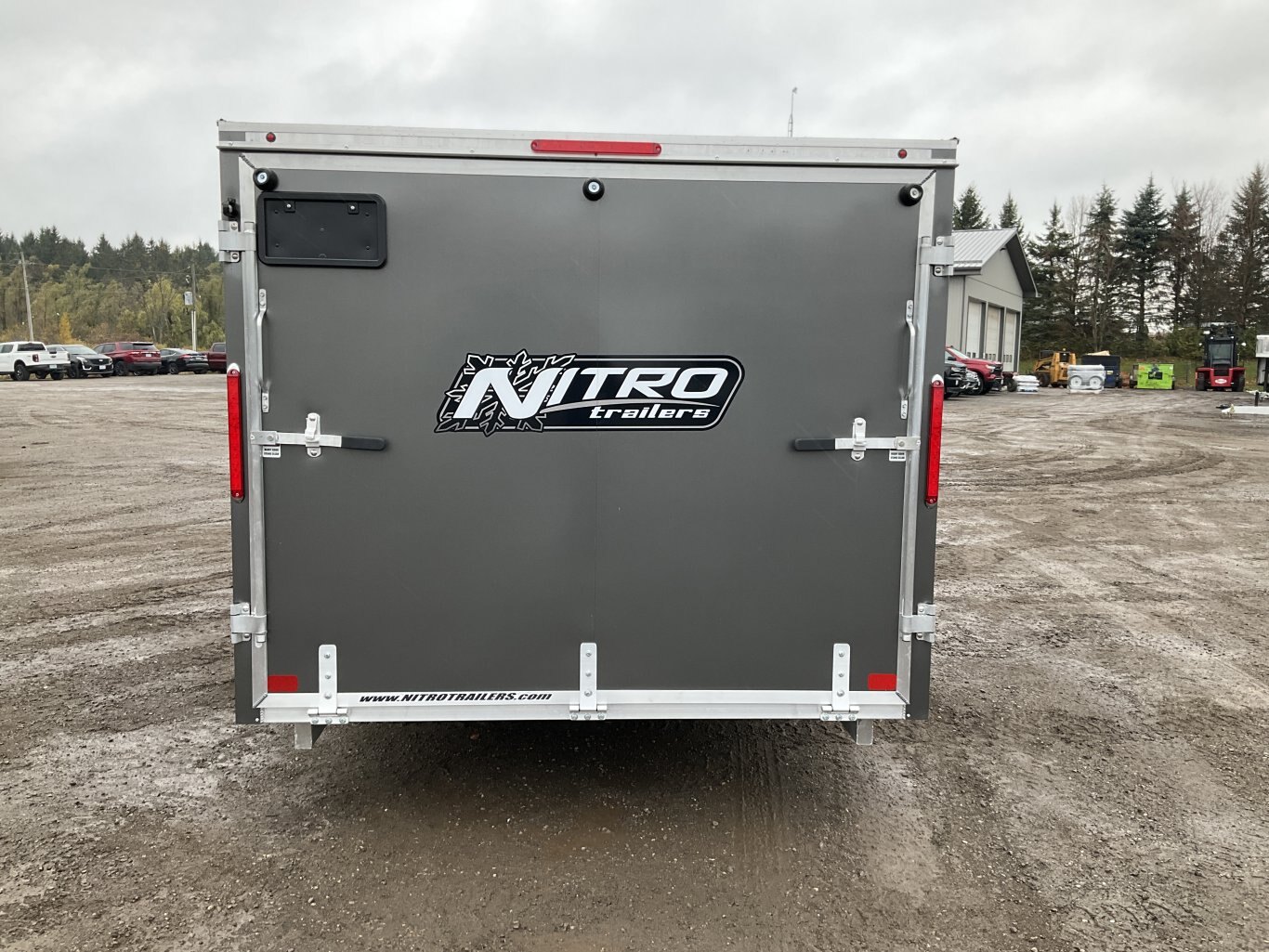 2026 Nitro 7x16 Aluminum Snowmobile Trailer