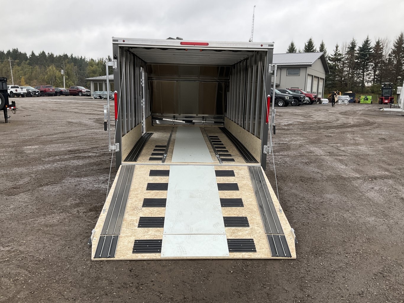 2026 Nitro 7x16 Aluminum Snowmobile Trailer