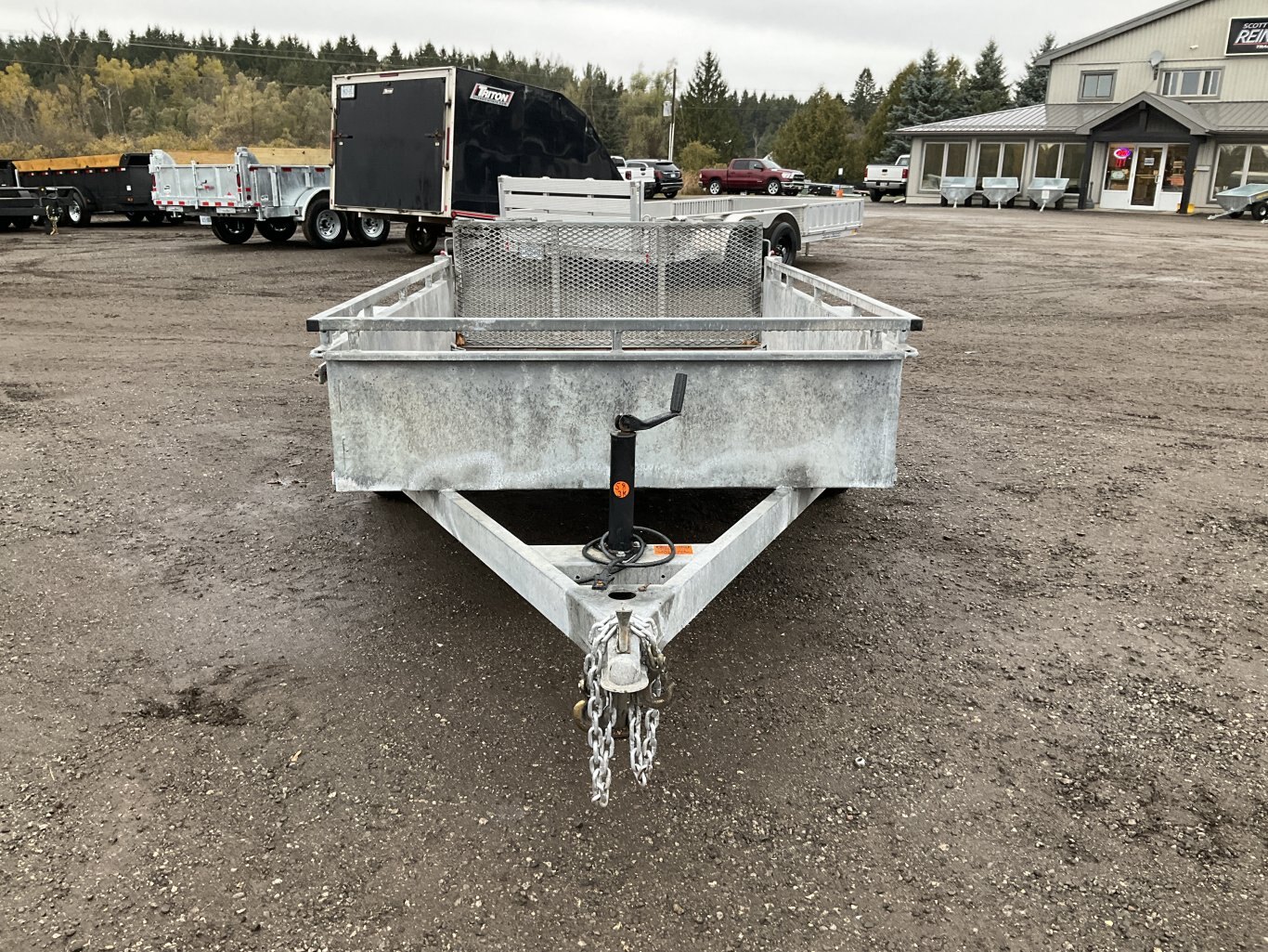 2025 Canada Trailers 5x8 Galvanized Utility Trailer