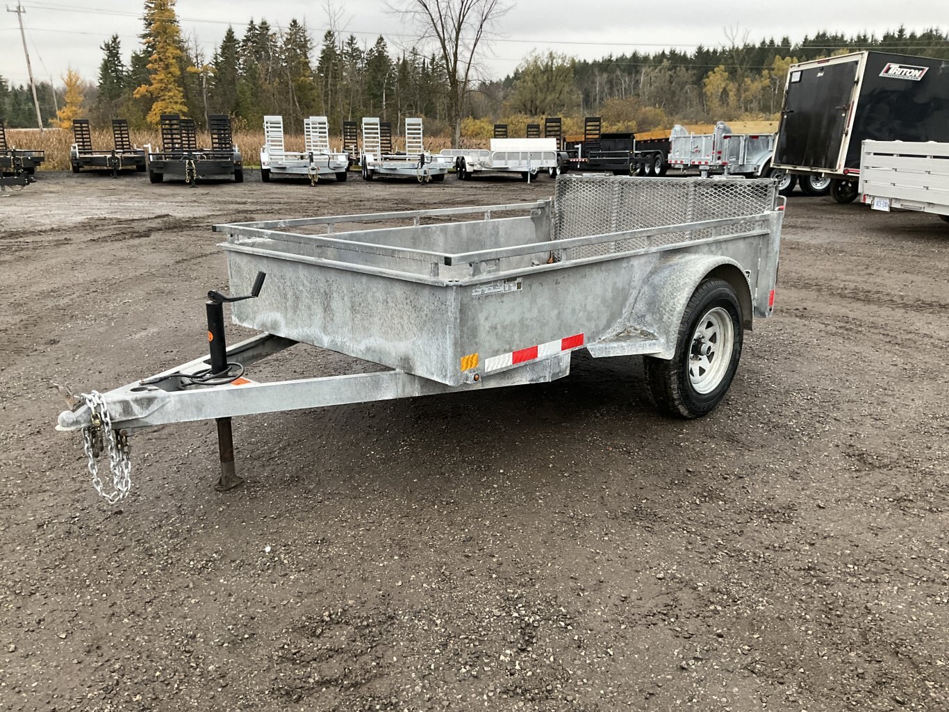2025 Canada Trailers 5x8 Galvanized Utility Trailer