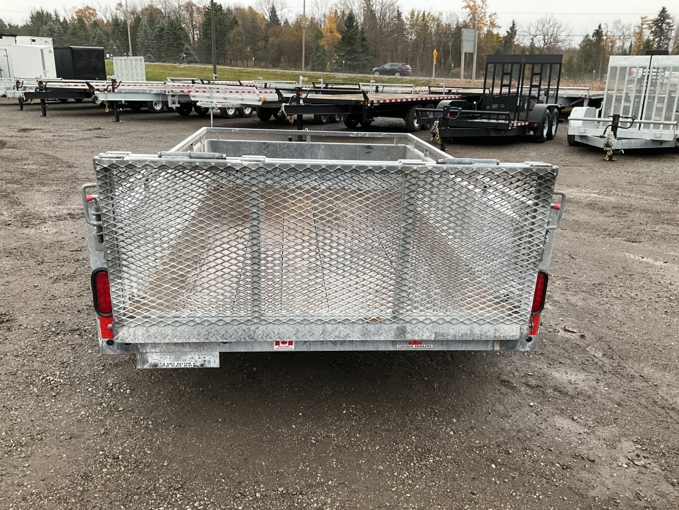 2025 Canada Trailers 5x8 Galvanized Utility Trailer