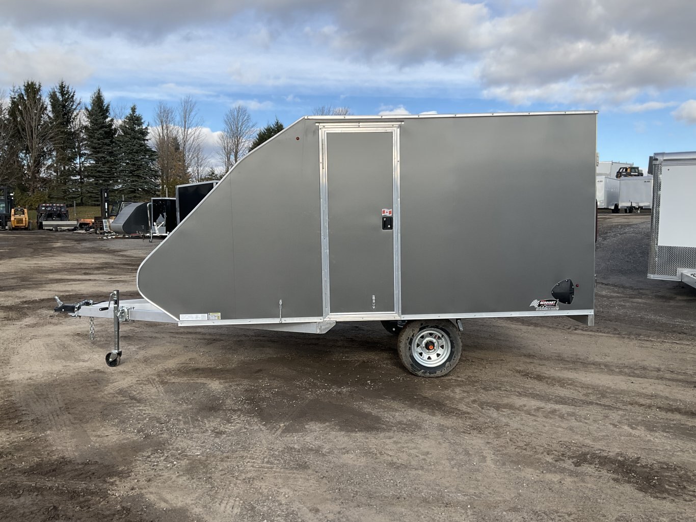 2026 XCel Trailers 12x101 Aluminum Deckover Enclosed Snowmobile Trailer