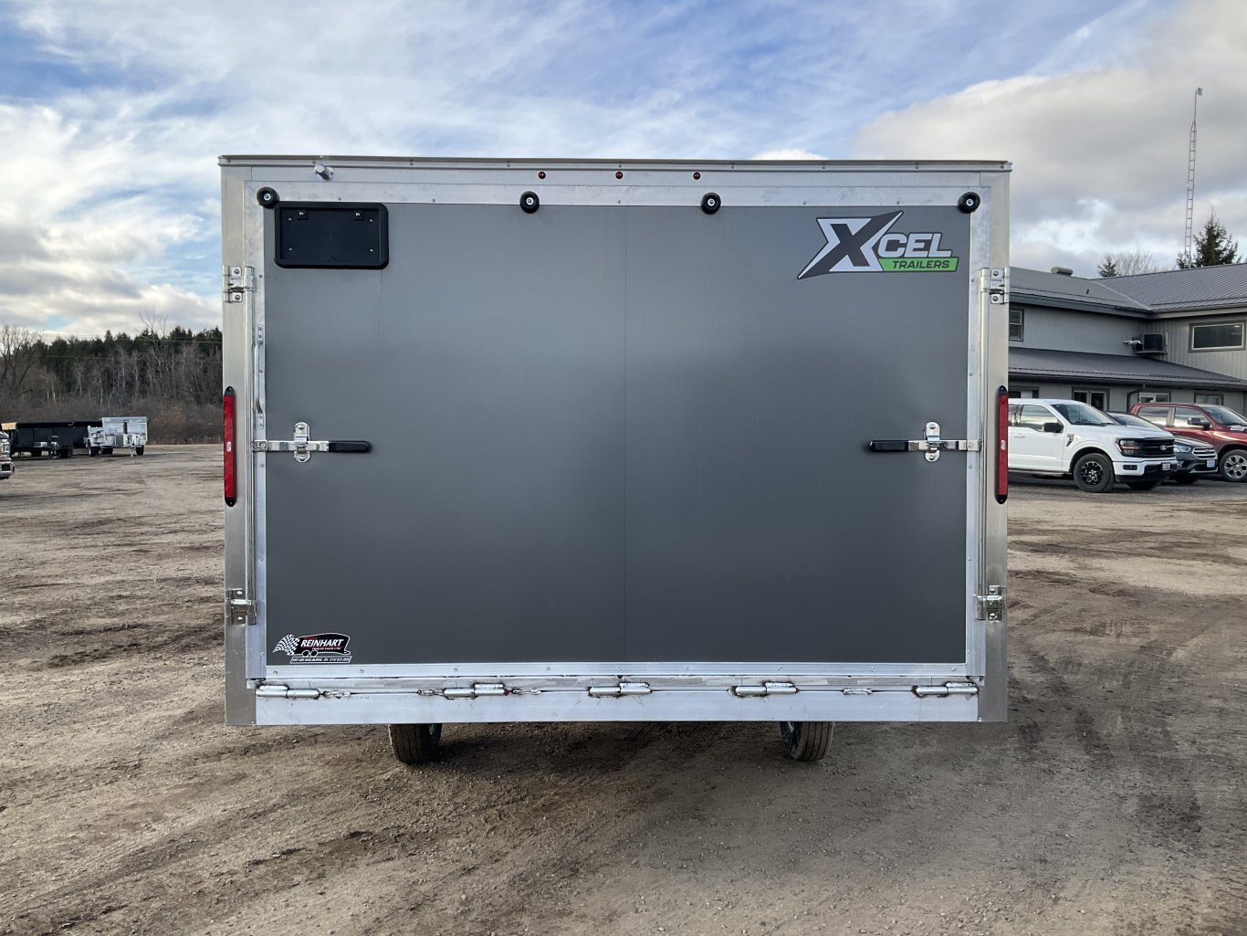 2026 XCel Trailers 12x101 Aluminum Deckover Enclosed Snowmobile Trailer