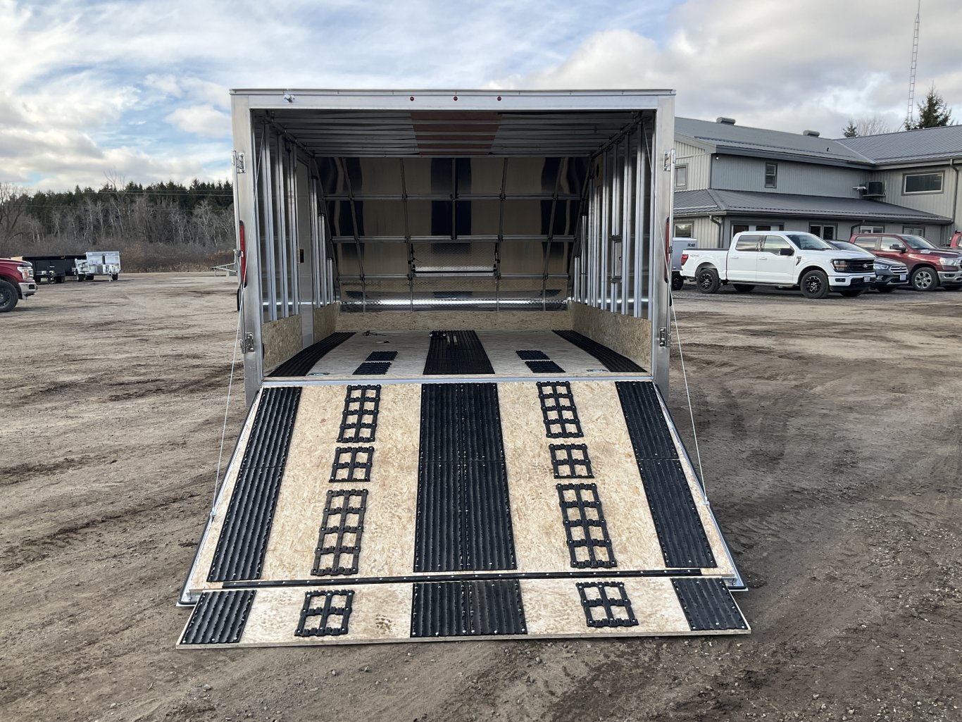 2026 XCel Trailers 12x101 Aluminum Deckover Enclosed Snowmobile Trailer