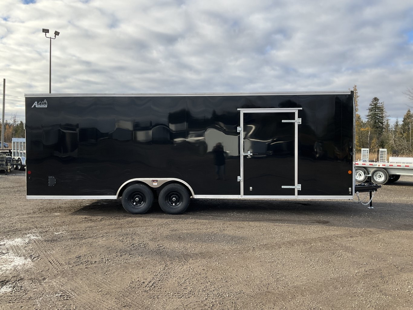 2026 Car Mate Trailers 8.5x24 Plus V Nose Avalanche Enclosed Car Hauler