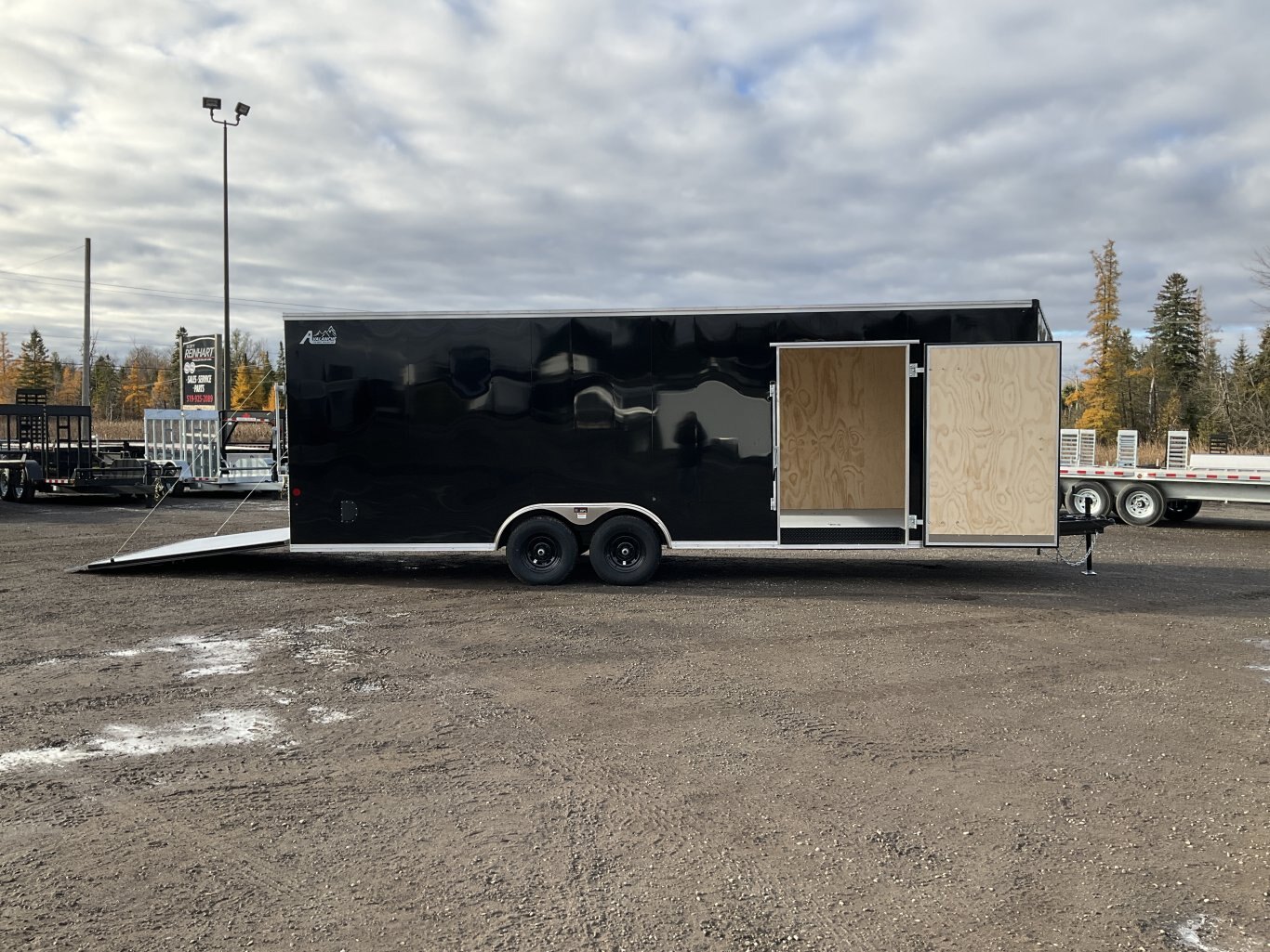 2026 Car Mate Trailers 8.5x24 Plus V Nose Avalanche Enclosed Car Hauler