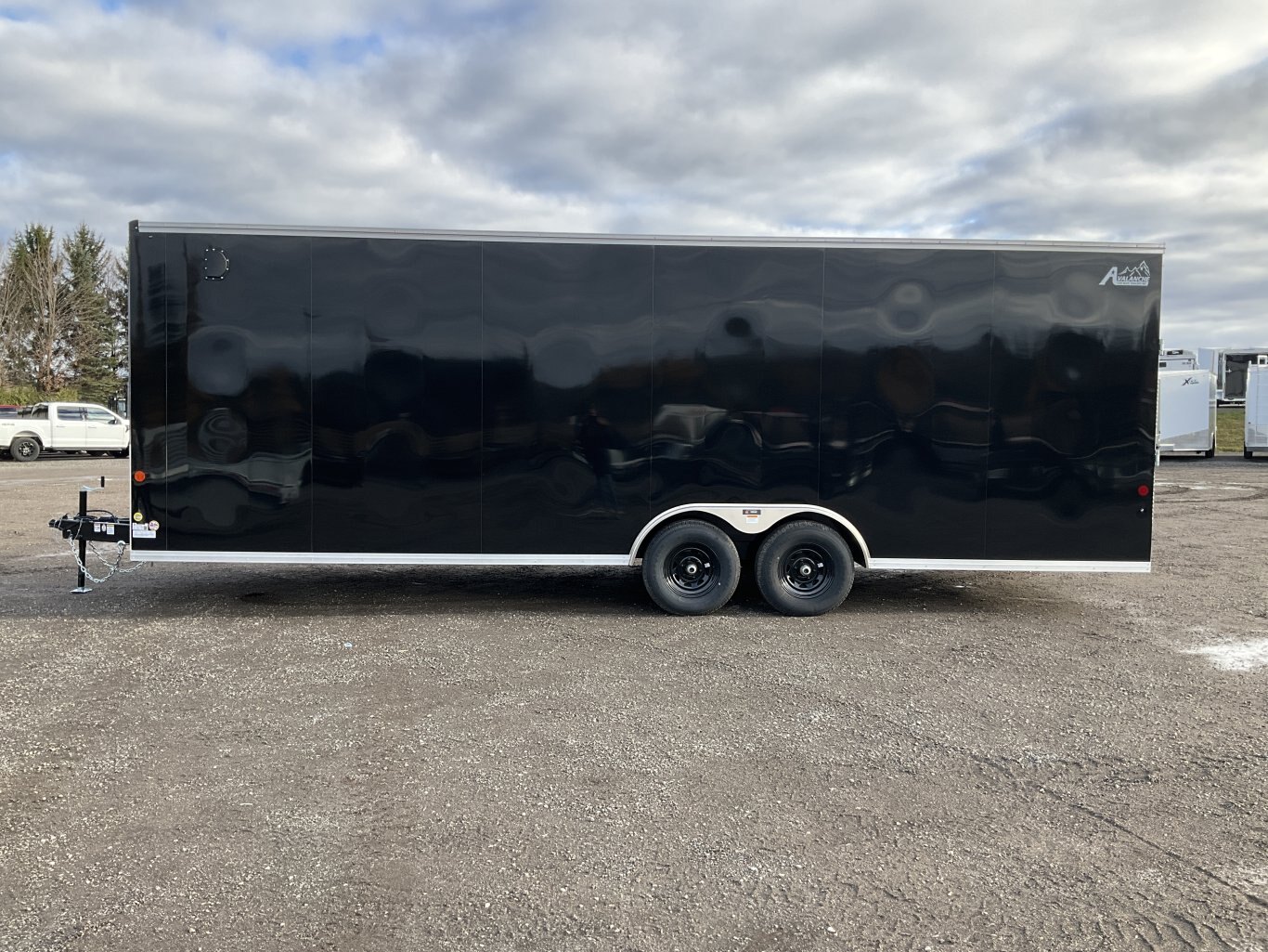 2026 Car Mate Trailers 8.5x24 Plus V Nose Avalanche Enclosed Car Hauler