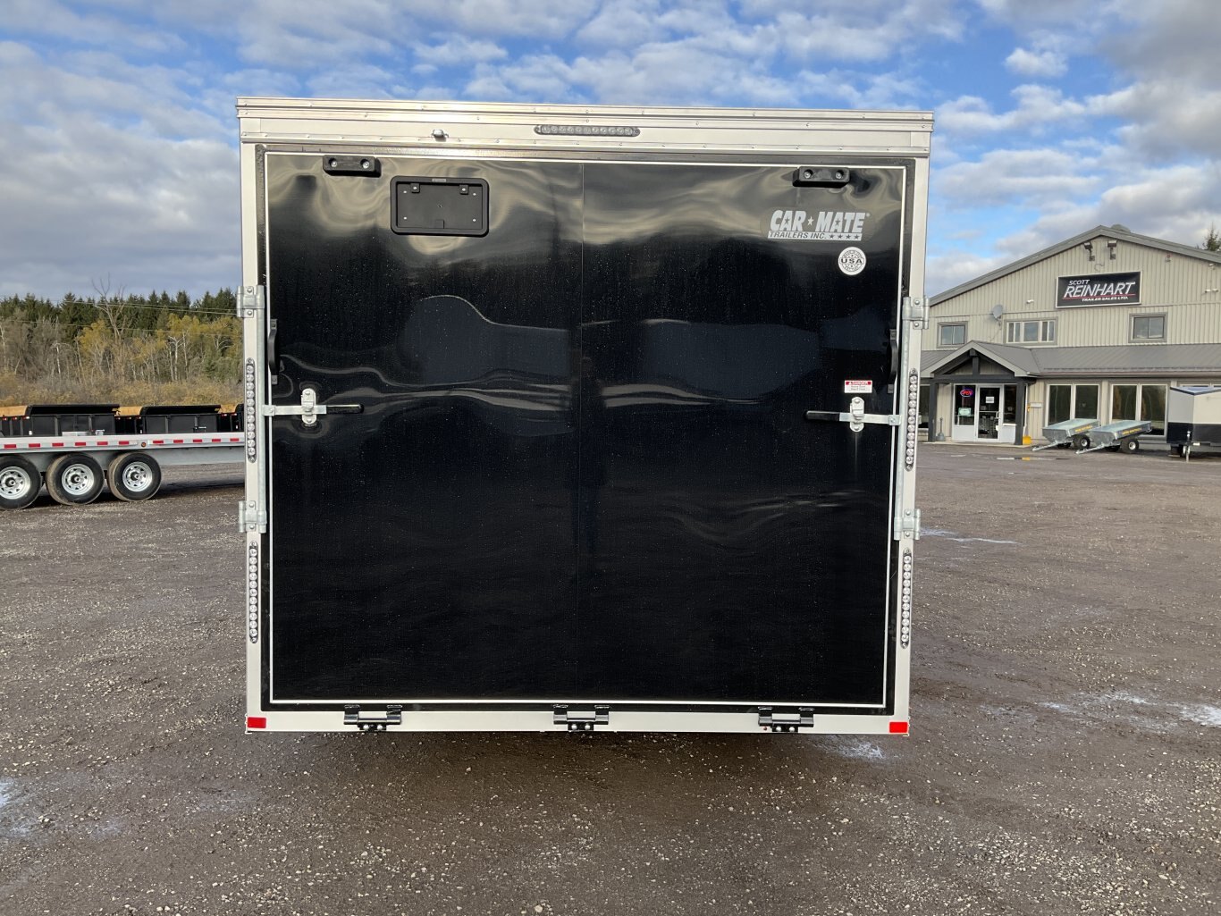 2026 Car Mate Trailers 8.5x24 Plus V Nose Avalanche Enclosed Car Hauler