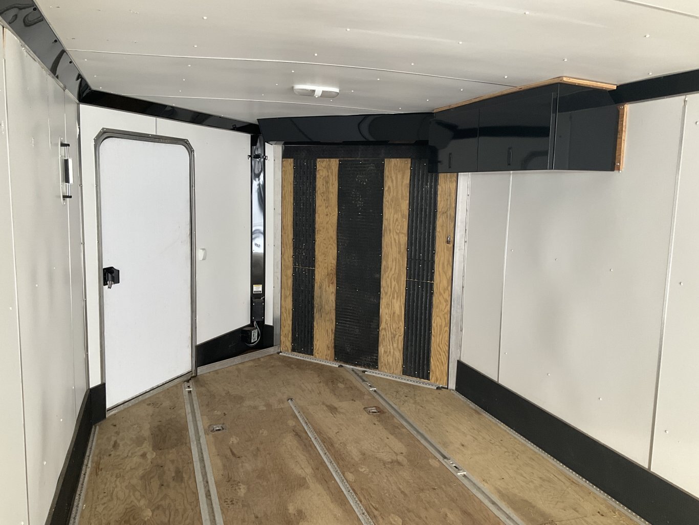 2019 Triton 8.5x22 Plus 5' V Nose All Aluminum Low Boy Snowmobile Trailer