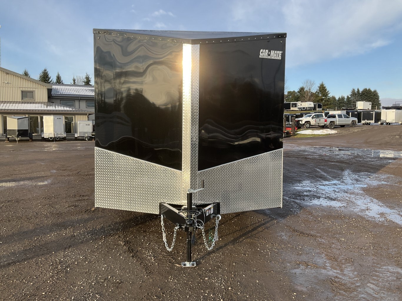 2026 Car Mate Trailers 8.5x20 Plus V Nose Avalanche Enclosed Car Hauler