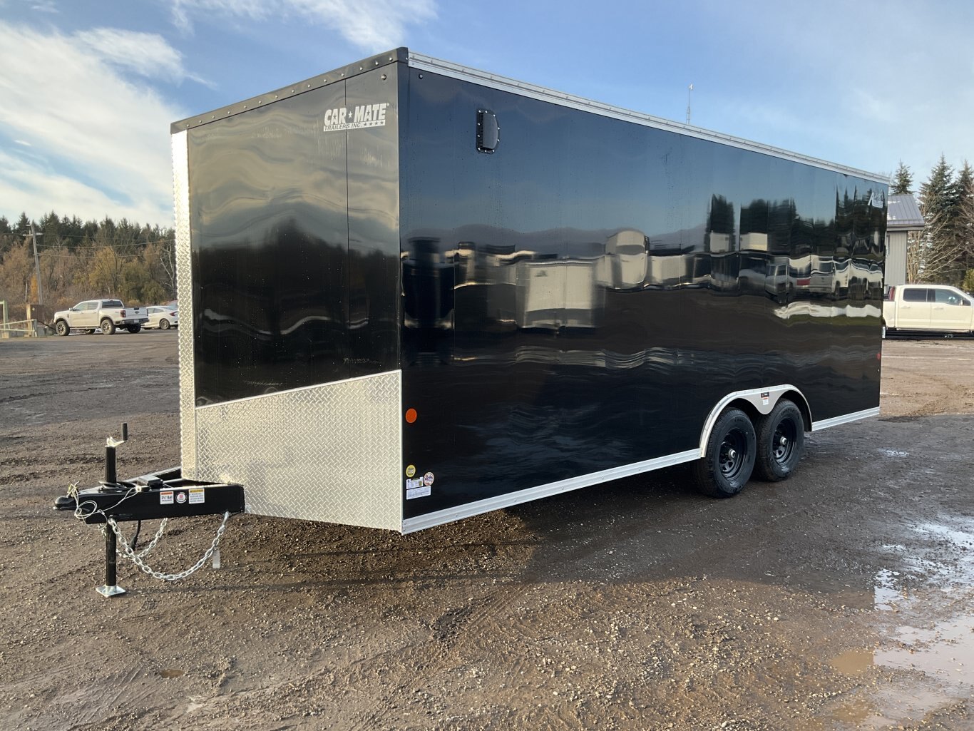 2026 Car Mate Trailers 8.5x20 Plus V Nose Avalanche Enclosed Car Hauler