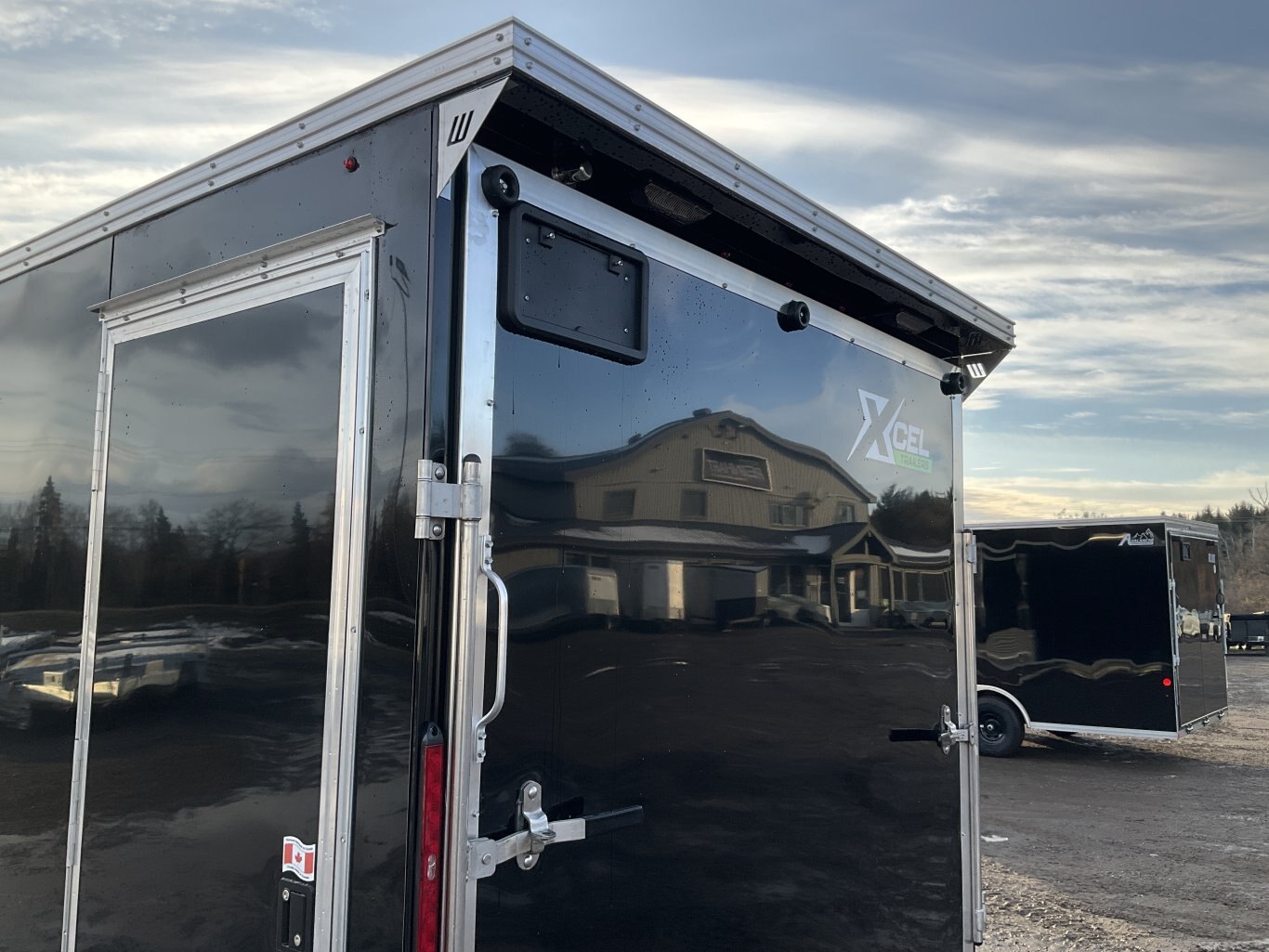 2026 XCel Trailers 7x22 Plus 5 V Nose Aluminum Snowmobile Trailer