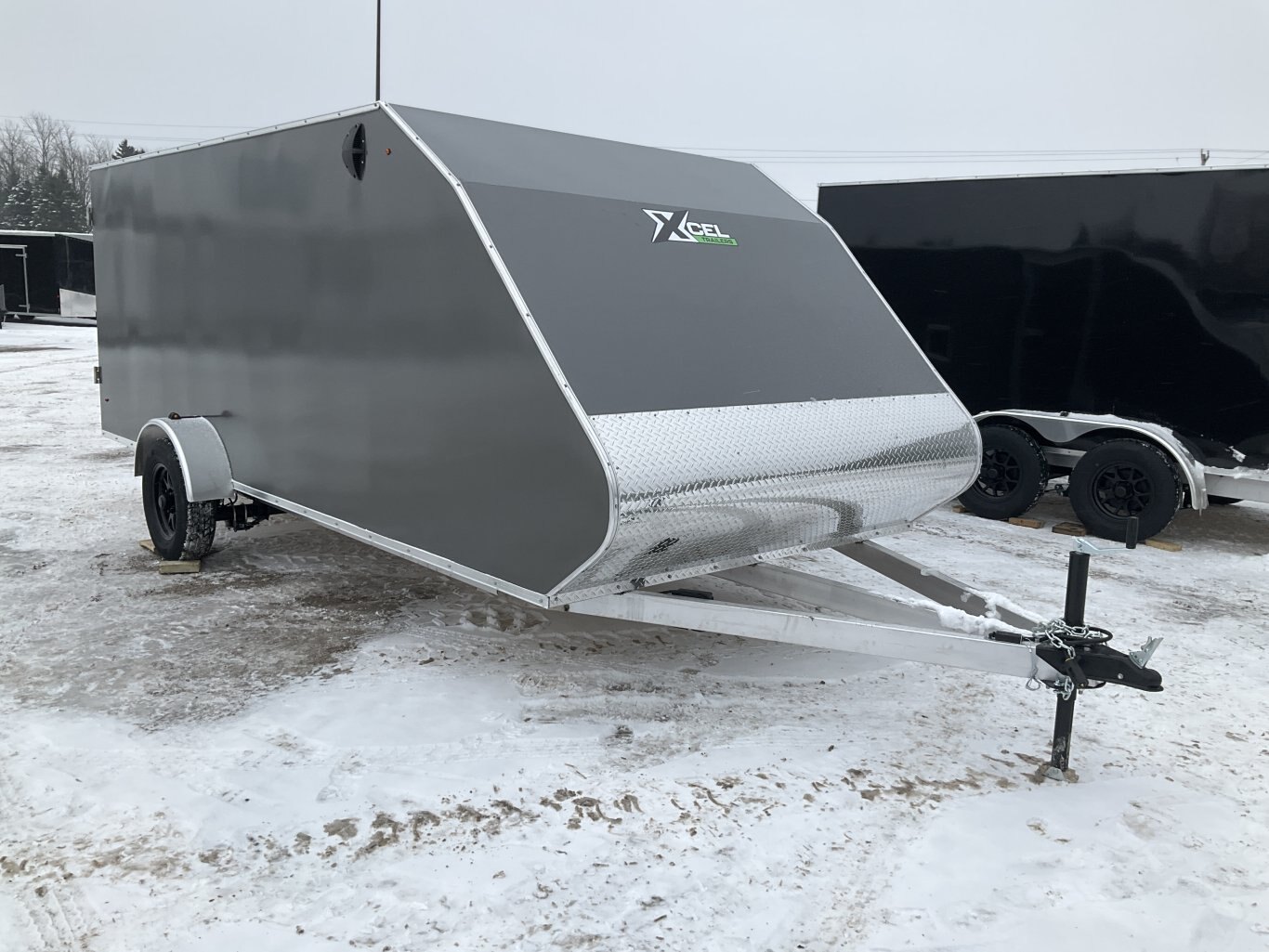 2026 XCel 7x16 All Aluminum Snowmobile Trailer