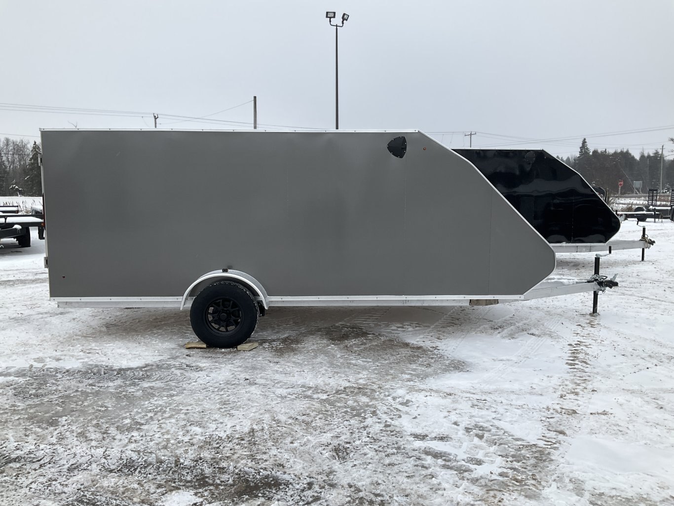 2026 XCel 7x16 All Aluminum Snowmobile Trailer