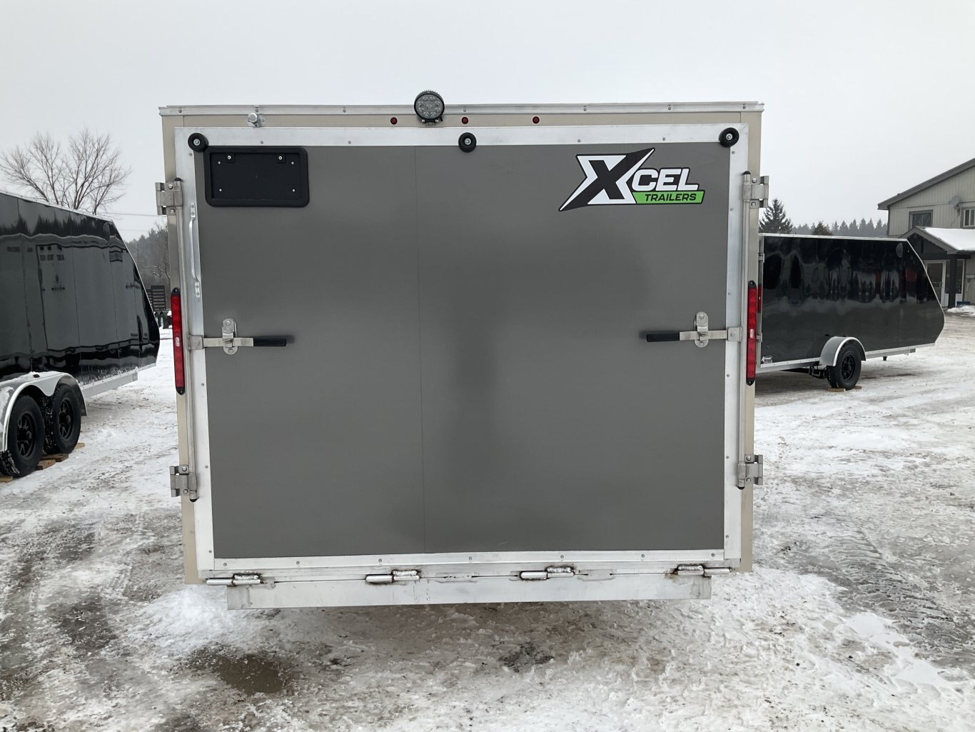 2026 XCel 7x16 All Aluminum Snowmobile Trailer