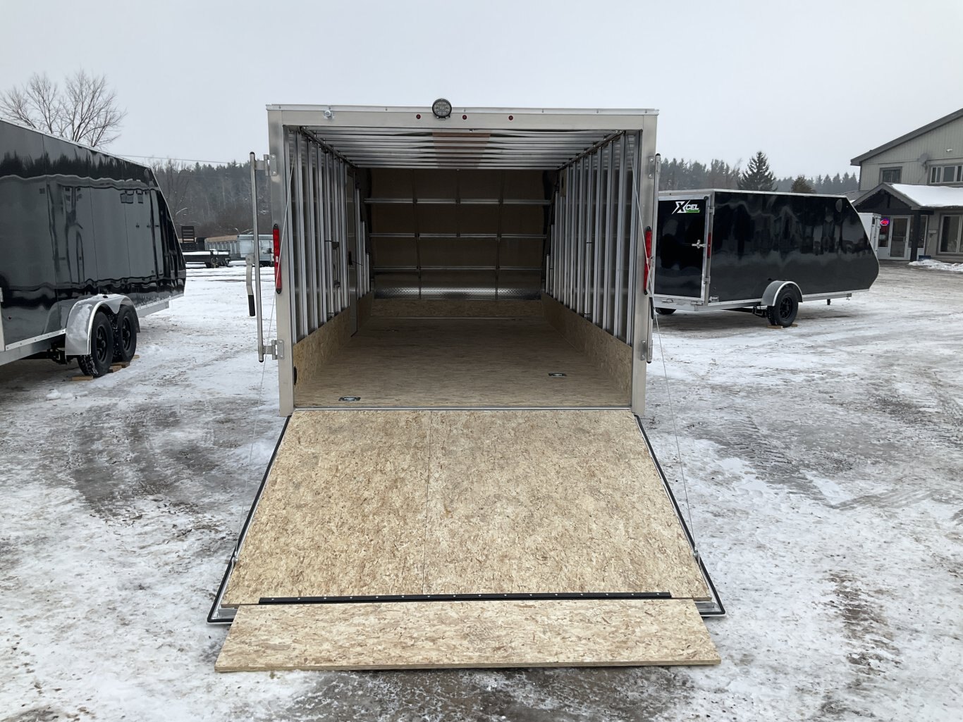 2026 XCel 7x16 All Aluminum Snowmobile Trailer