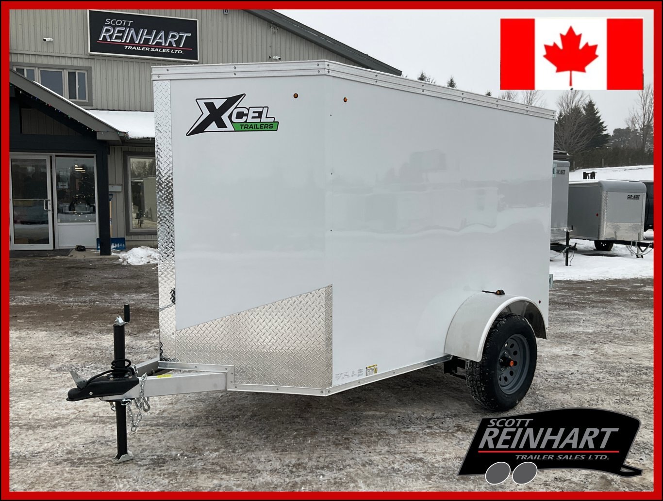 2026 XCel Trailers 5x8 All Aluminum Cargo Trailer