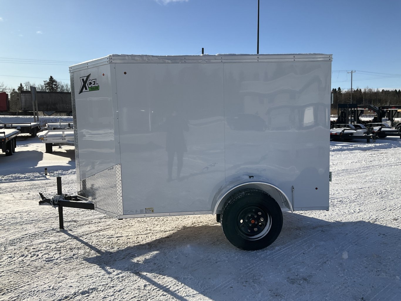 2025 XCel Trailers 5x8 Plus V Nose Cargo Trailer