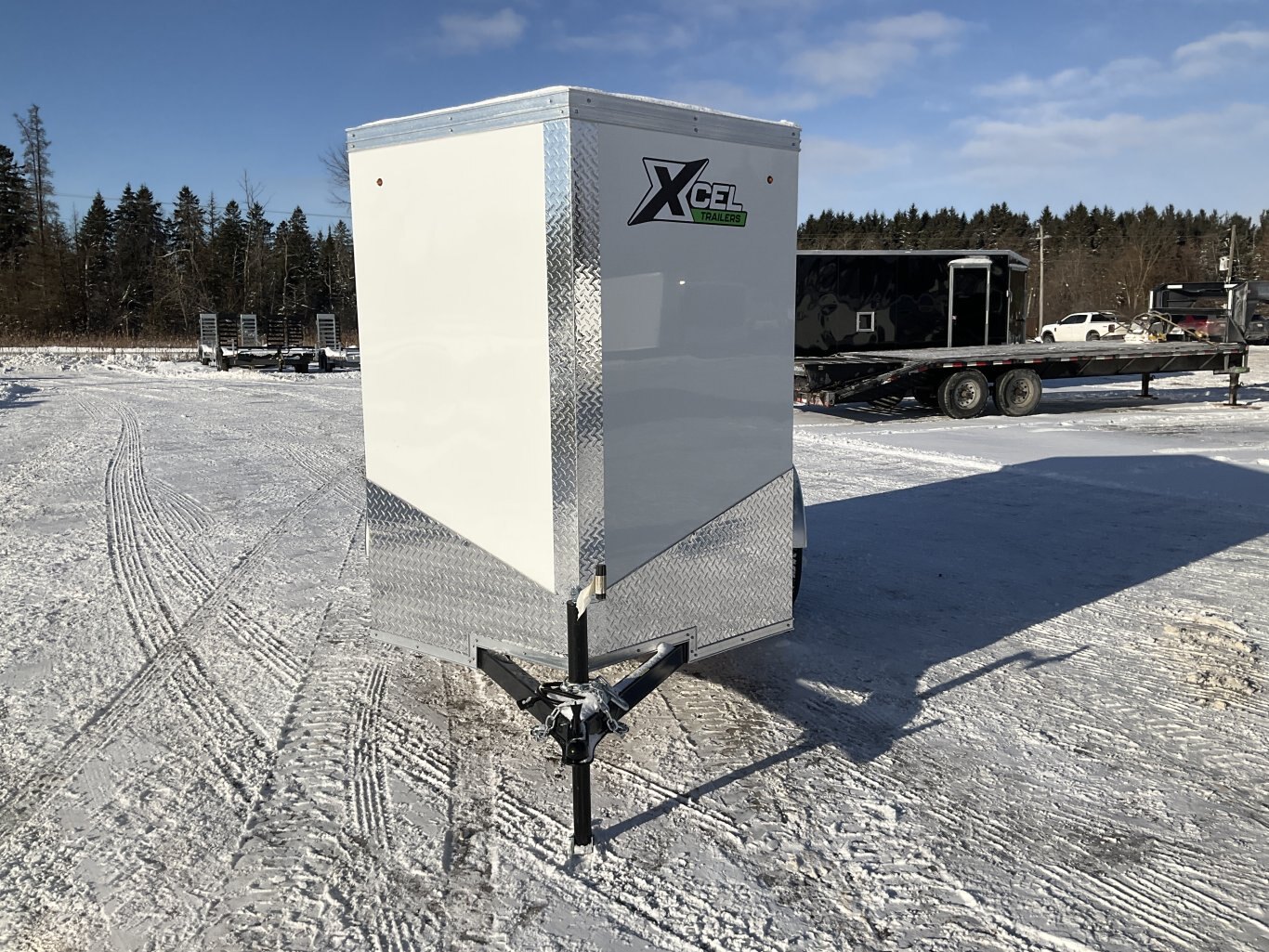 2025 XCel Trailers 5x8 Plus V Nose Cargo Trailer