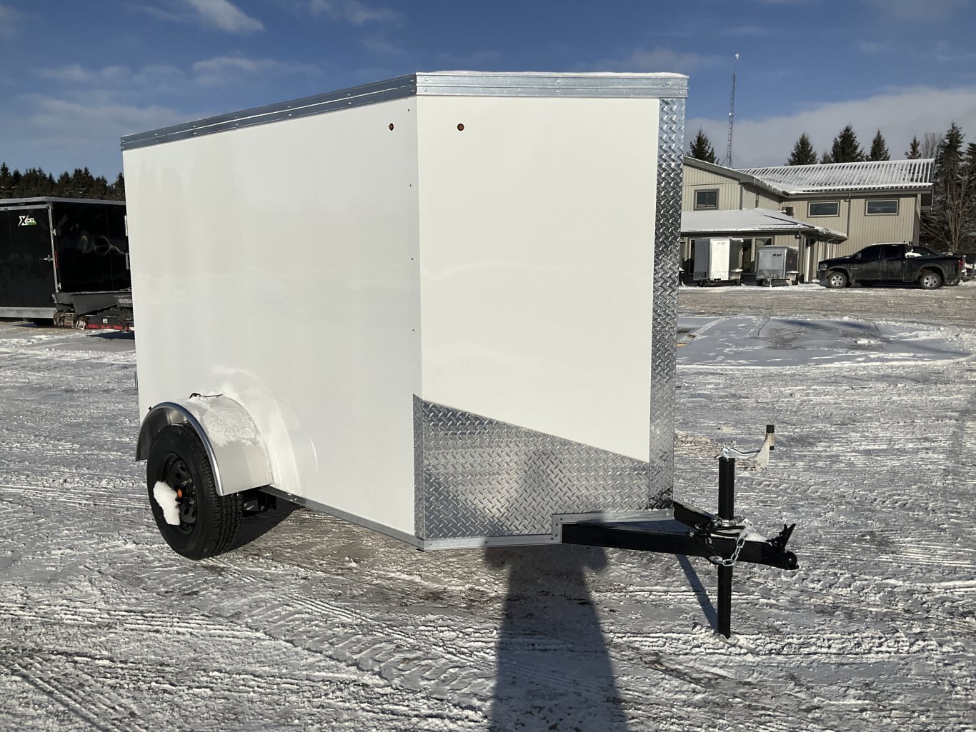 2025 XCel Trailers 5x8 Plus V Nose Cargo Trailer