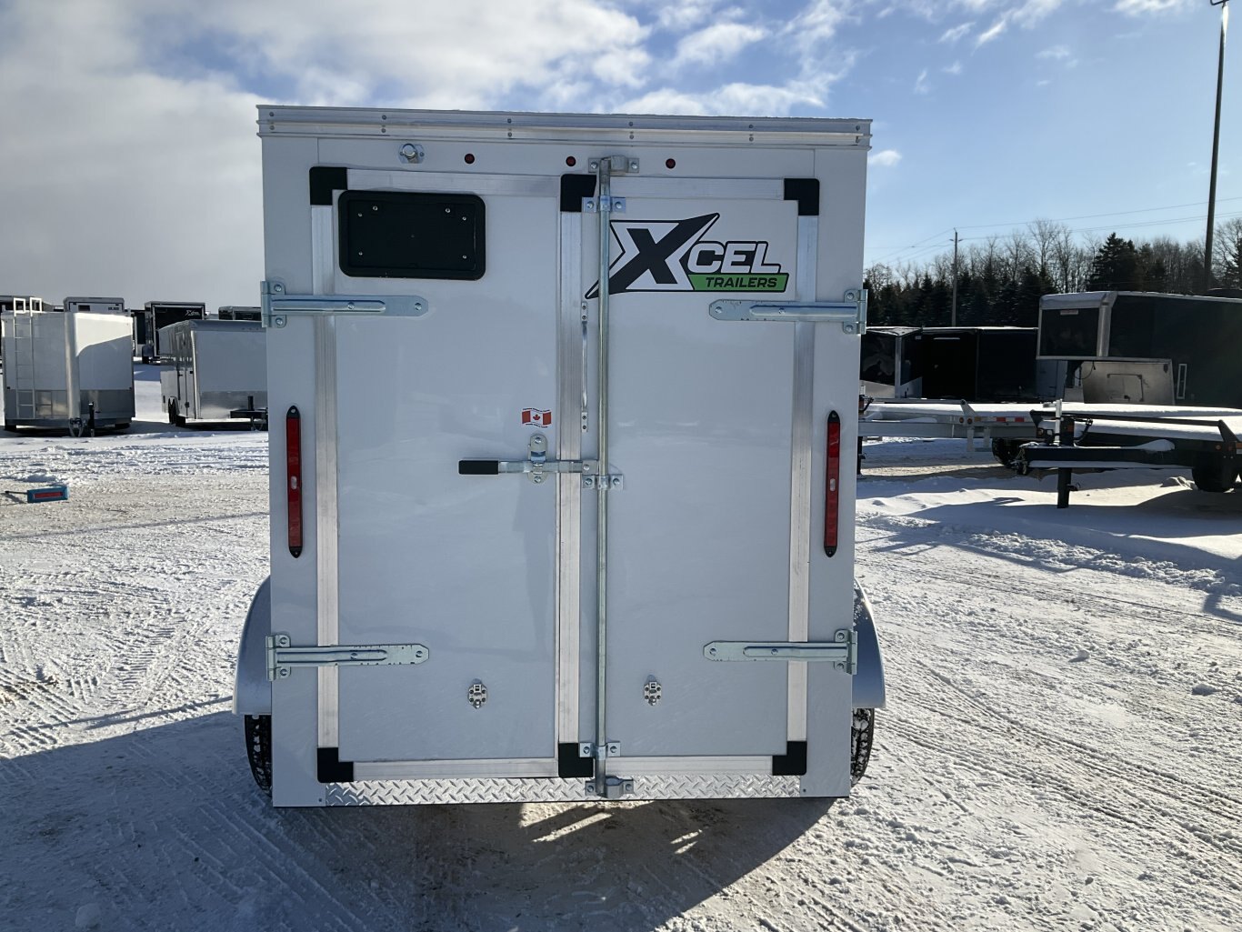 2025 XCel Trailers 5x8 Plus V Nose Cargo Trailer