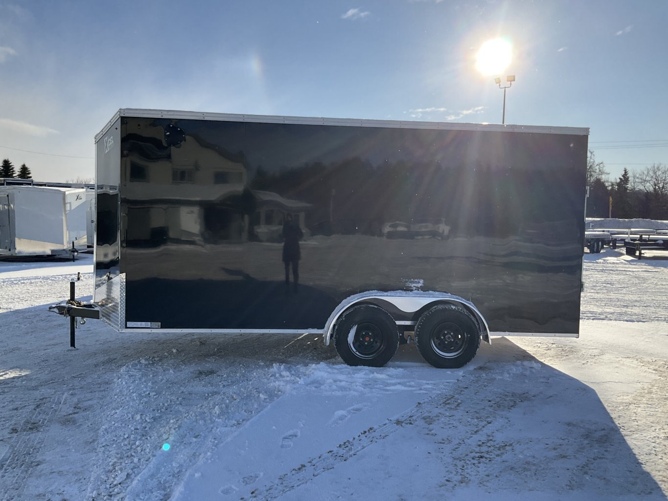2026 XCel Trailers 7x16 Plus V Nose HD Cargo Trailer
