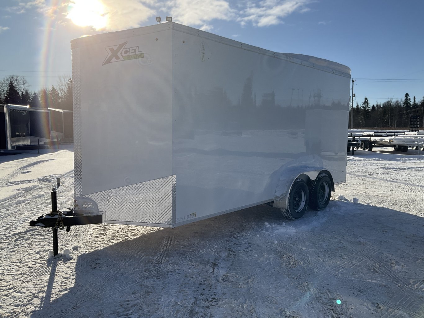 2026 XCel Trailers 7x16 Plus V Nose HD Cargo Trailer