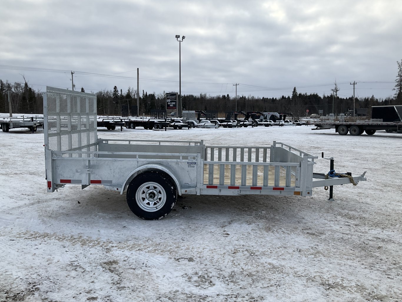 2026 Canada Trailers 7x12 3.5 Ton Galvanized Utility Trailer