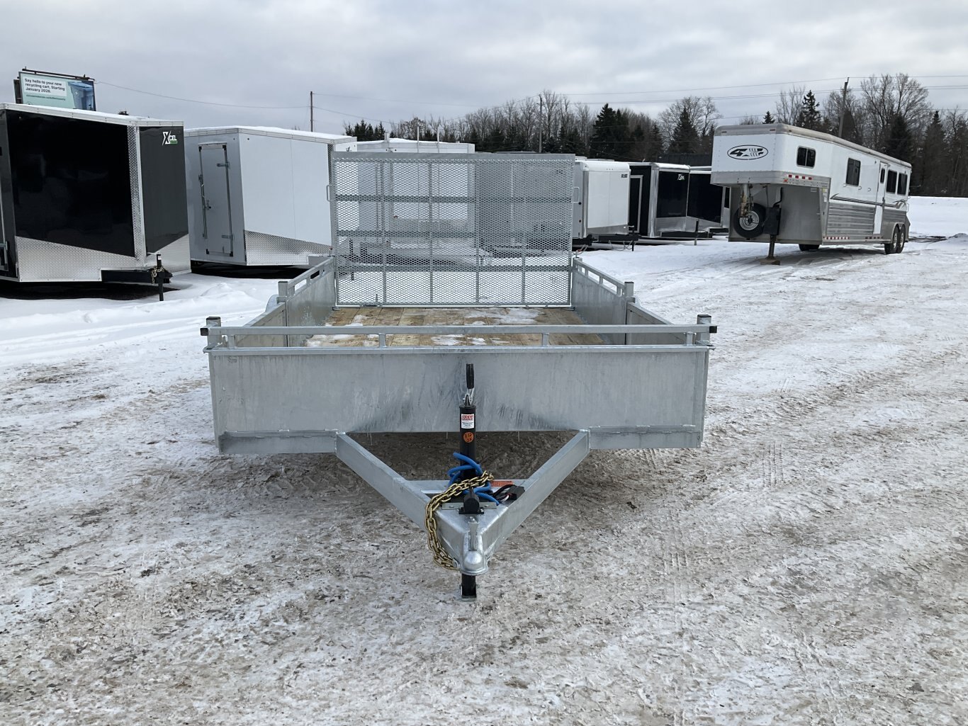 2026 Canada Trailers 7x12 3.5 Ton Galvanized Utility Trailer