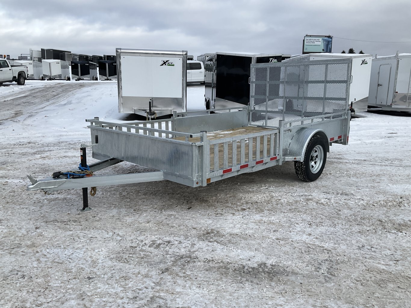 2026 Canada Trailers 7x12 3.5 Ton Galvanized Utility Trailer