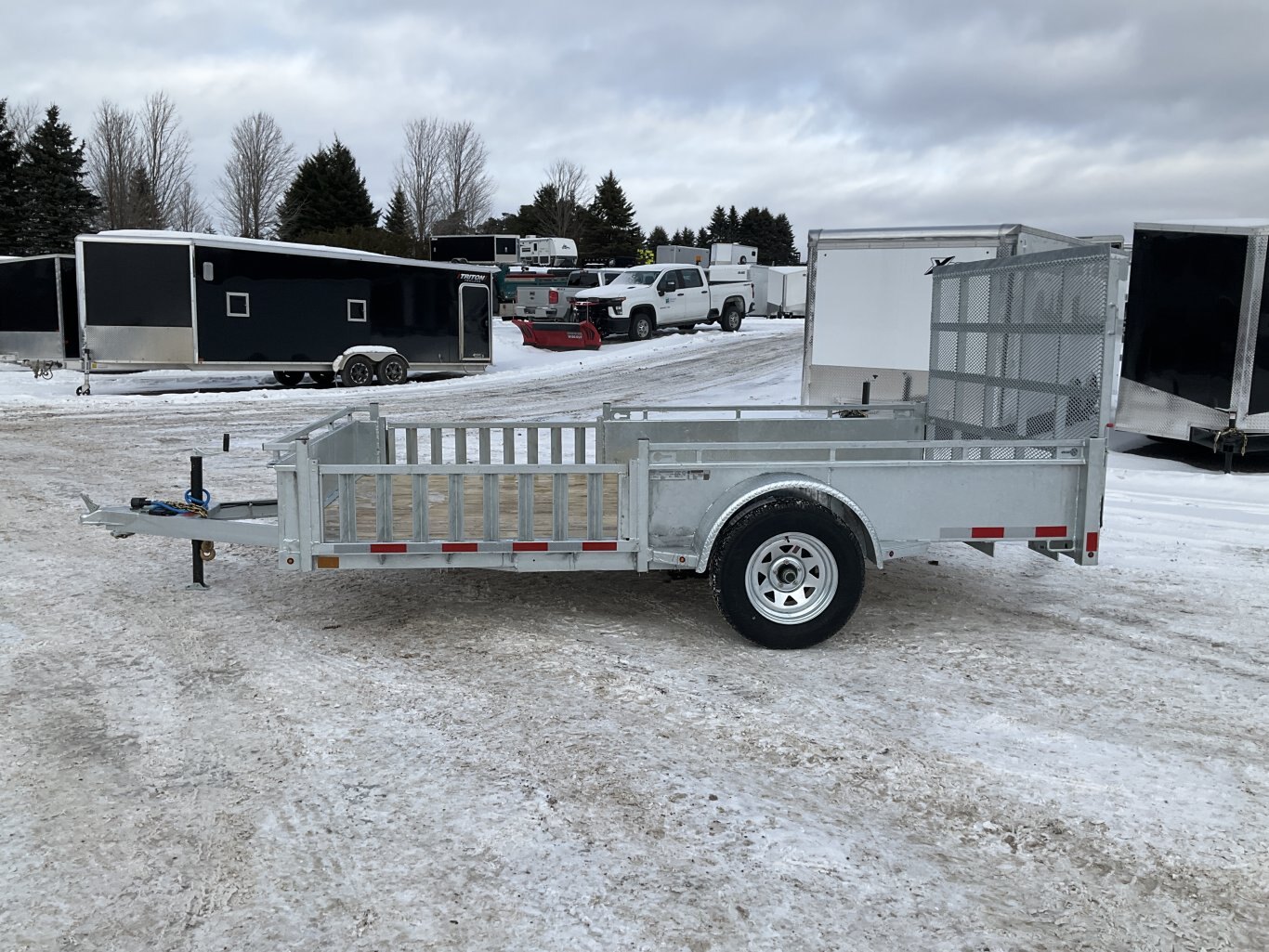 2026 Canada Trailers 7x12 3.5 Ton Galvanized Utility Trailer
