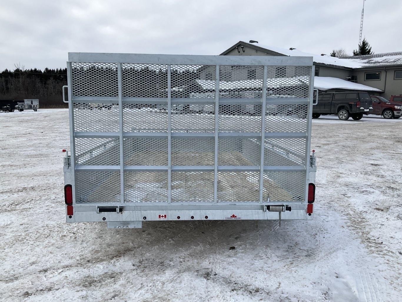 2026 Canada Trailers 7x12 3.5 Ton Galvanized Utility Trailer