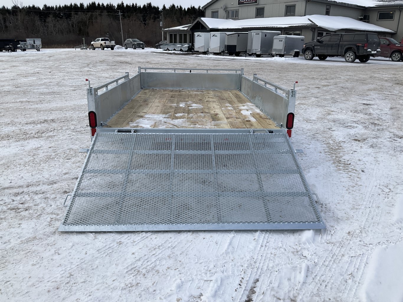 2026 Canada Trailers 7x12 3.5 Ton Galvanized Utility Trailer
