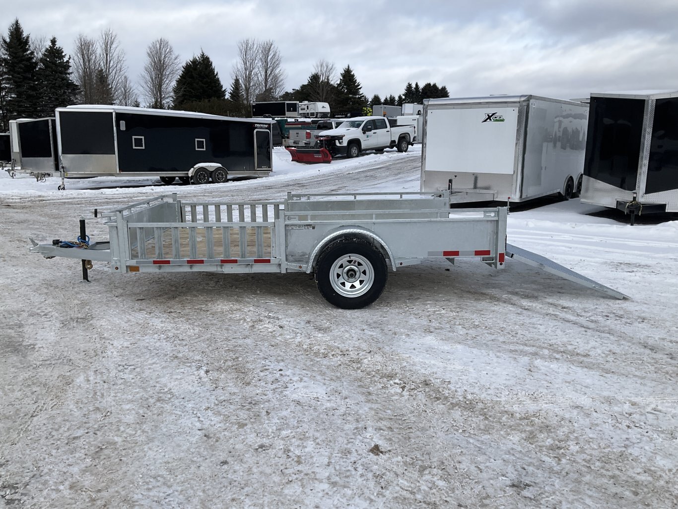 2026 Canada Trailers 7x12 3.5 Ton Galvanized Utility Trailer