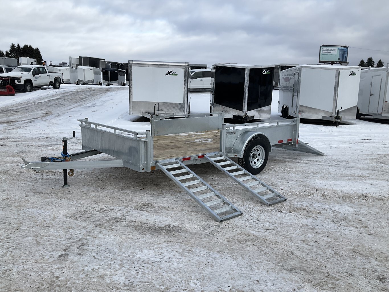 2026 Canada Trailers 7x12 3.5 Ton Galvanized Utility Trailer